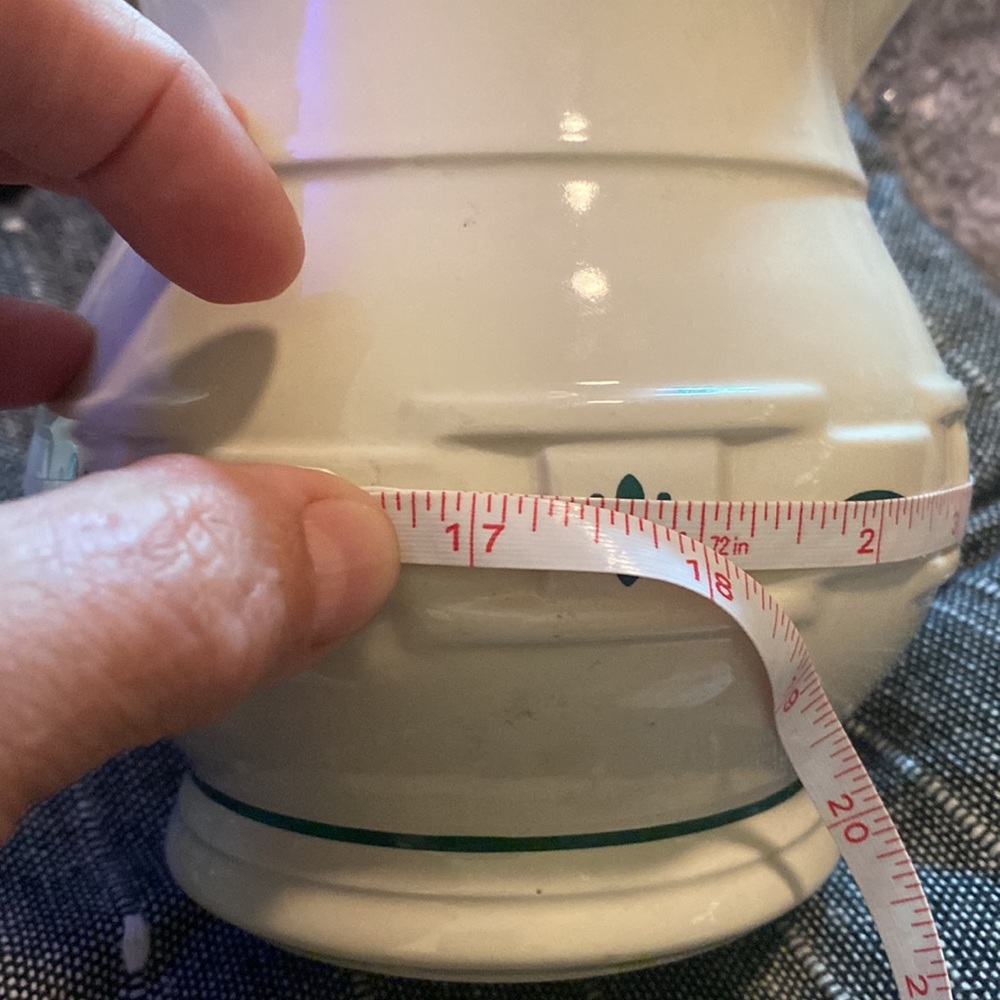 EUC) Vintage Longaberger Milk Pitcher - Picture 11 of 11